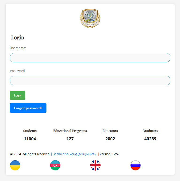 Step 1: Main Page and Login Access